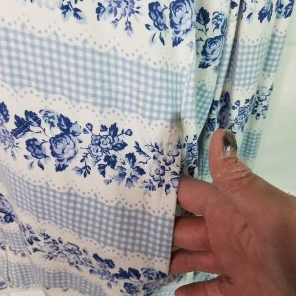 Green Gate floral zip running jacket hoodie - Picture 5 of 8